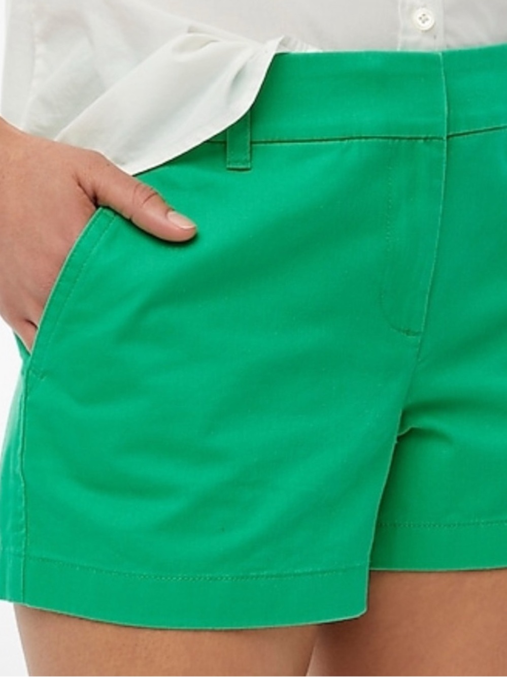 J.Crew Classic Women's Green Tailored Shorts